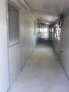 Corridoio interno per l' accesso ai Box 
